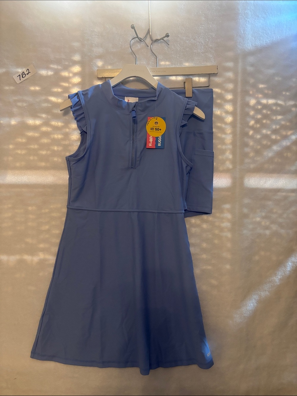 Rufflebutts small swim dress with shorts NWT